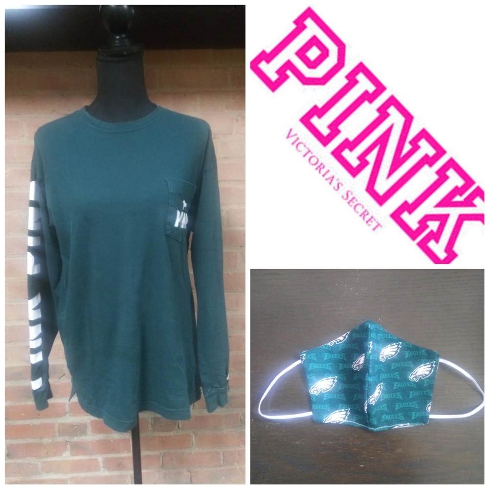 VS PINK | FREE MASK- SALE L/S Tee Shirt